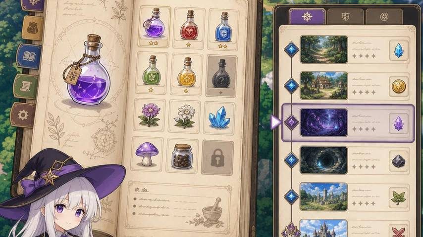 魔女秘药 玩法展示 实机截图 4