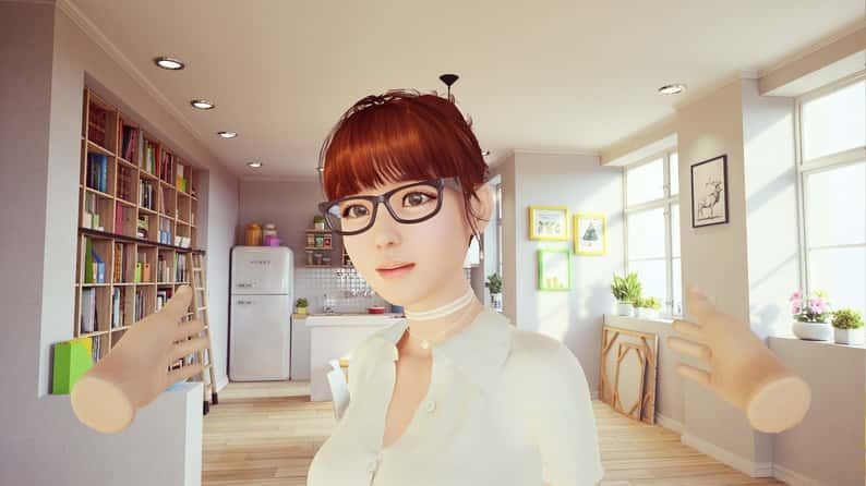 VR女友｜VR Kanoja 探索场景 演示图 1