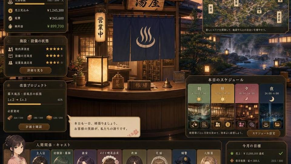 背德浴场 剧情互动 场景图 5