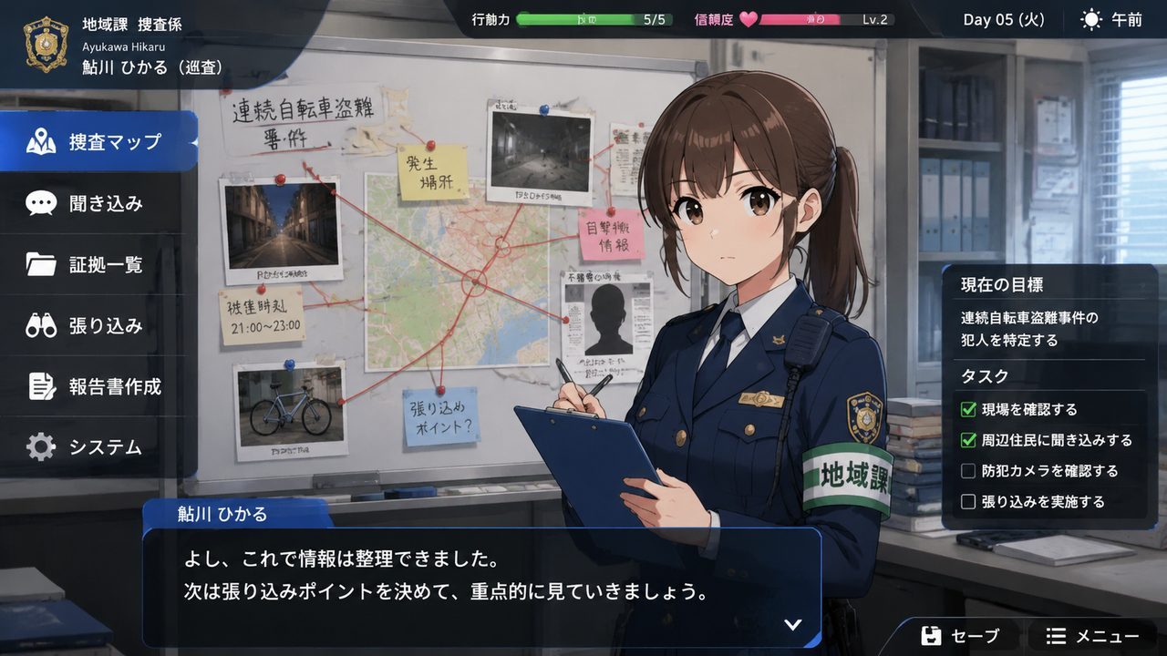 极道无赖EX 女警鮎川光 地图探索 资料图 2