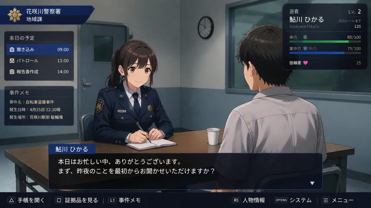 极道无赖EX 女警鮎川光 攻略要点 预览图