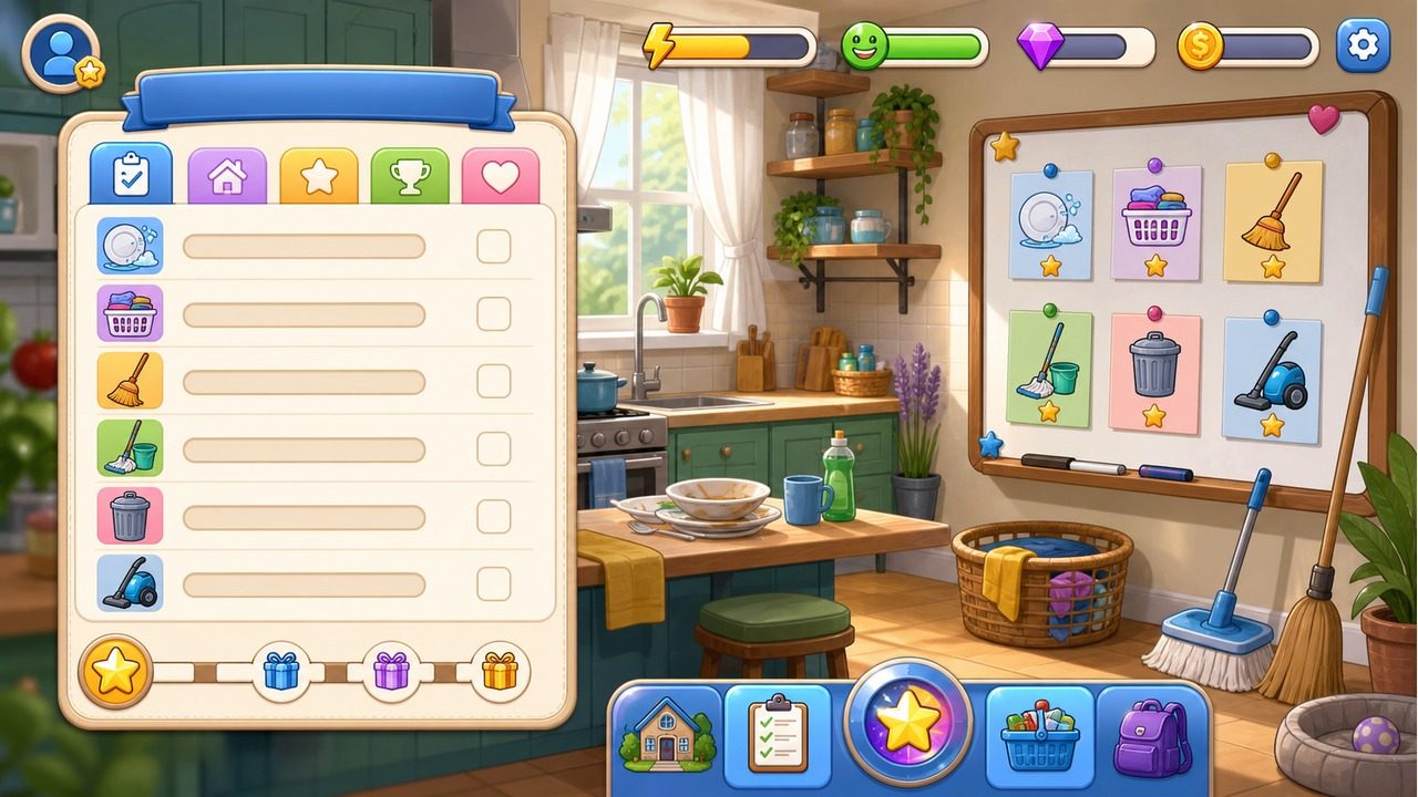 家务：HouseChores 玩法展示 页面配图 1