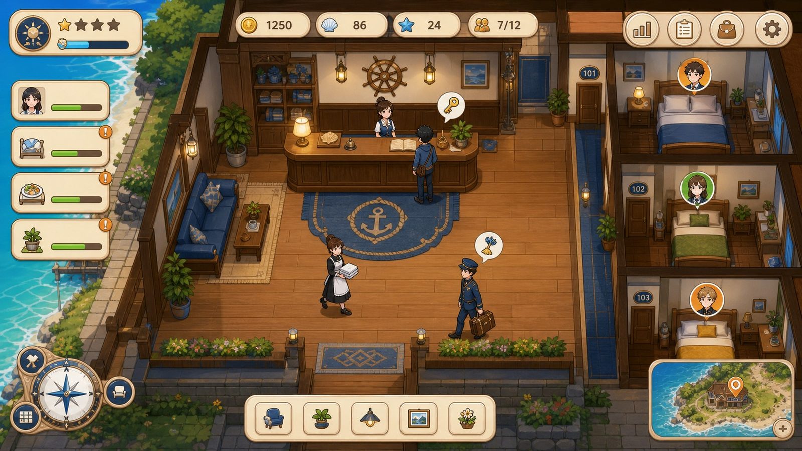 歌鸲旅馆KomadoriInn存档 PC版 内容截图 2