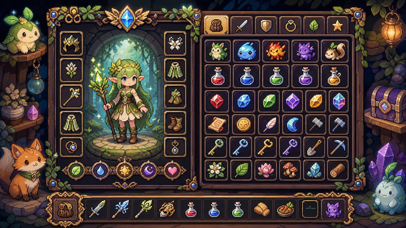 精灵谷物语SpiritValley版 探索场景 玩法截图 8